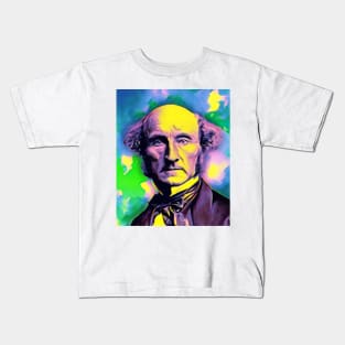 John Stuart Mill Portrait | John Stuart Mill Artwork 6 Kids T-Shirt